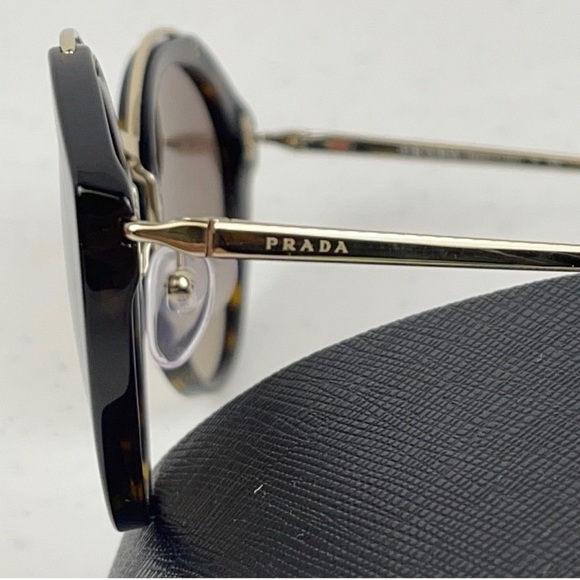 Prada Ladies Black Oval Sunglasses - Picture 8 of 13